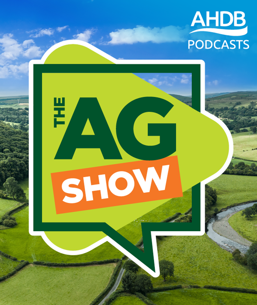 Green AG Show logo superimposed over countryside and fields.